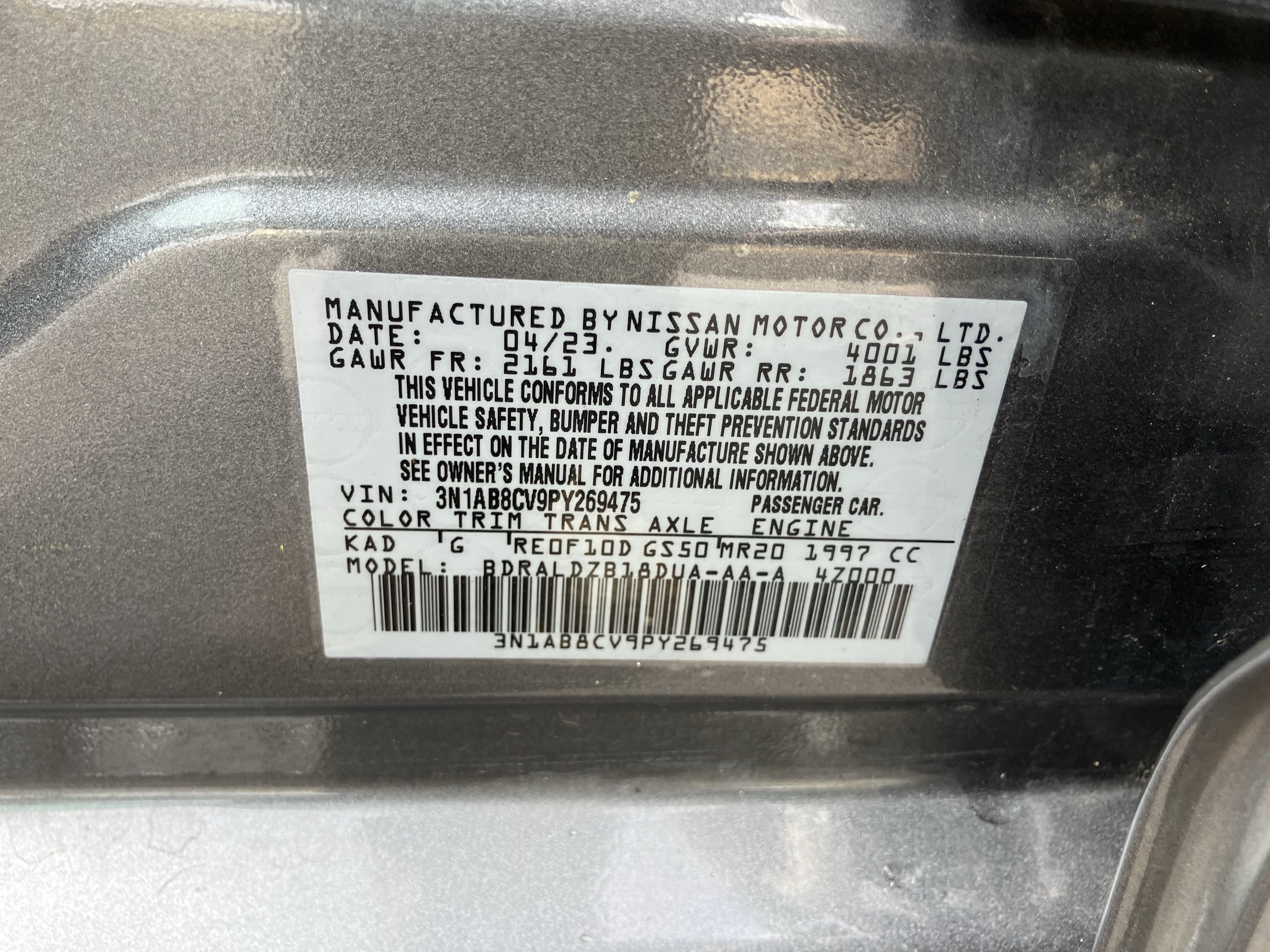 Used 2023 Nissan Sentra SV FWD image 34
