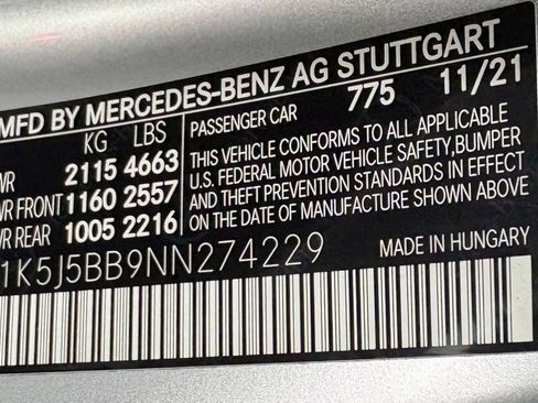 Certified 2022 Mercedes-Benz CLA 35 AMG 4MATIC image 17
