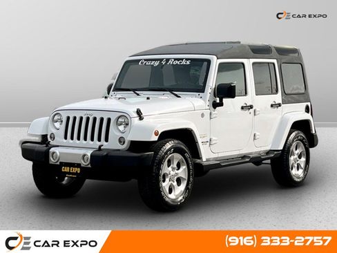 Used 2015 Jeep Wrangler Unlimited Sahara w/ Connectivity Group image 1