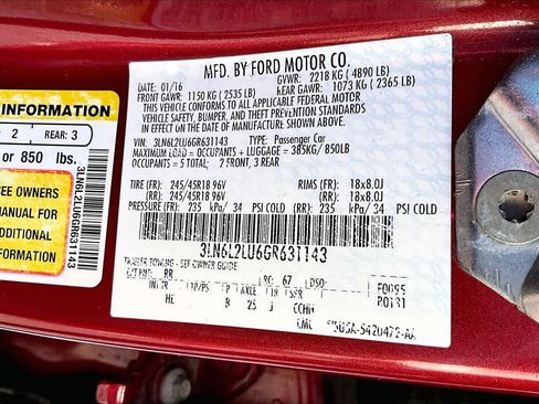 Used 2016 Lincoln MKZ Hybrid image 33