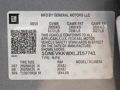 Used 2020 Chevrolet Traverse Premier image 68