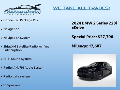 Used 2024 BMW 228i xDrive Gran Coupe image 2
