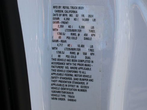 Used 2024 Chevrolet Silverado 3500 W/T w/ WT Convenience Package image 45