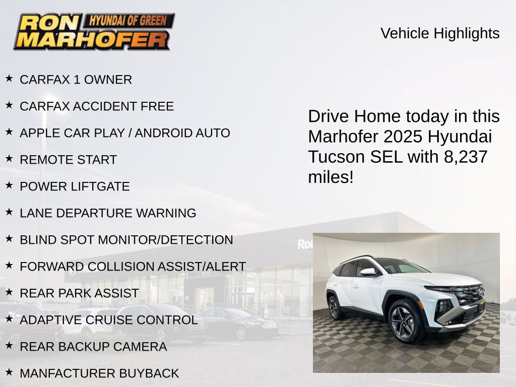 Used 2025 Hyundai Tucson SEL AWD/4WD image 14