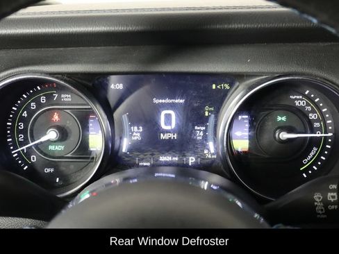 Used 2021 Jeep Wrangler Unlimited Rubicon 4xe w/ Steel Bumper Group AWD/4WD image 11