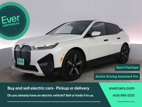 Used 2022 BMW iX xDrive50 w/ Premium Package image 1