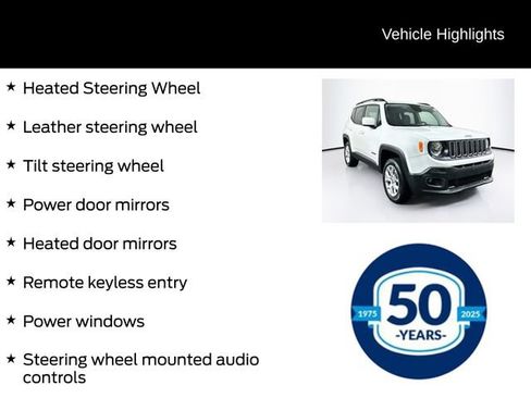 Used 2017 Jeep Renegade Latitude w/ Popular Equipment Group AWD/4WD image 21