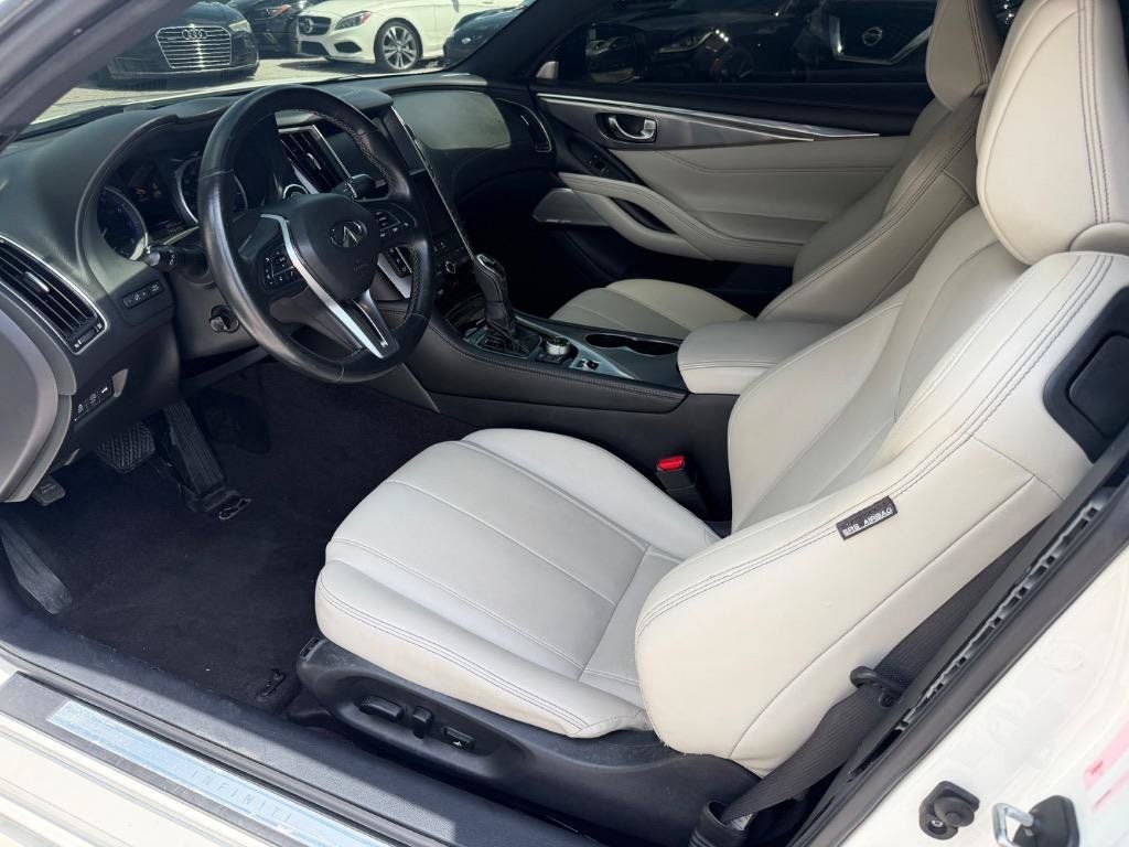 Used 2018 INFINITI Q60 2.0t w/ Sensory Package 2.0T Luxe RWD image 10