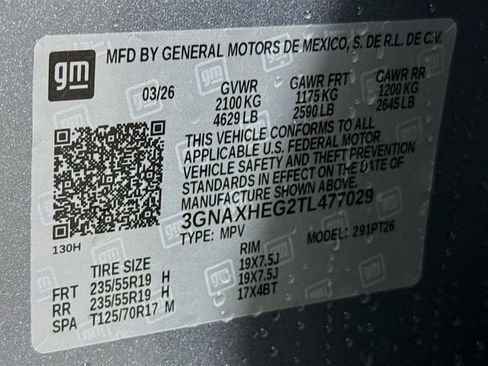 New 2026 Chevrolet Equinox LT w/ Convenience Package II FWD image 30