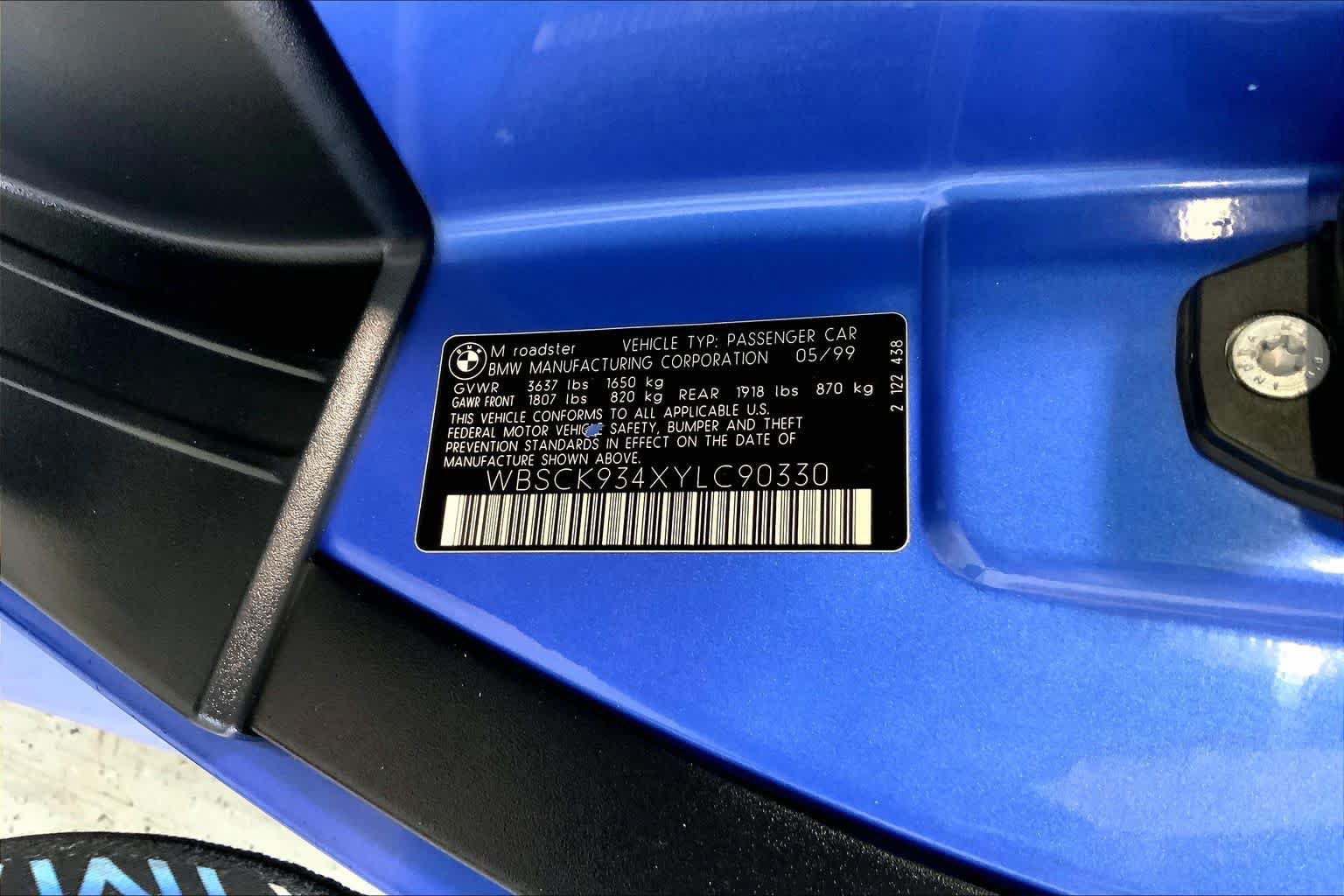 Used 2000 BMW Z3 RWD image 36