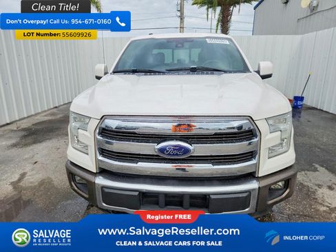Used 2015 Ford F150 King Ranch w/ Equipment Group 601A Luxury AWD/4WD image 7