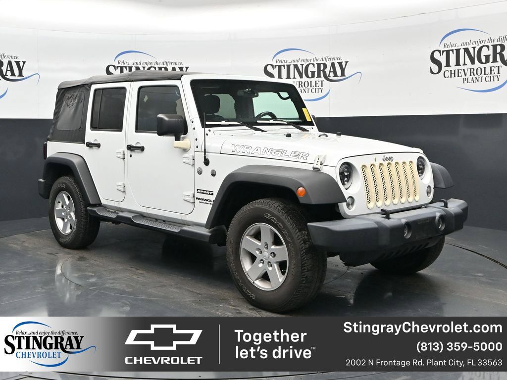 Used 2017 Jeep Wrangler Unlimited Sport w/ Quick Order Package 24S AWD/4WD 360° Tour