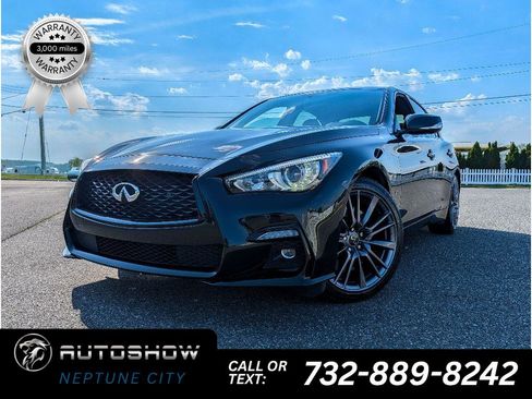Used 2022 INFINITI Q50 Red Sport 400 AWD/4WD image 1