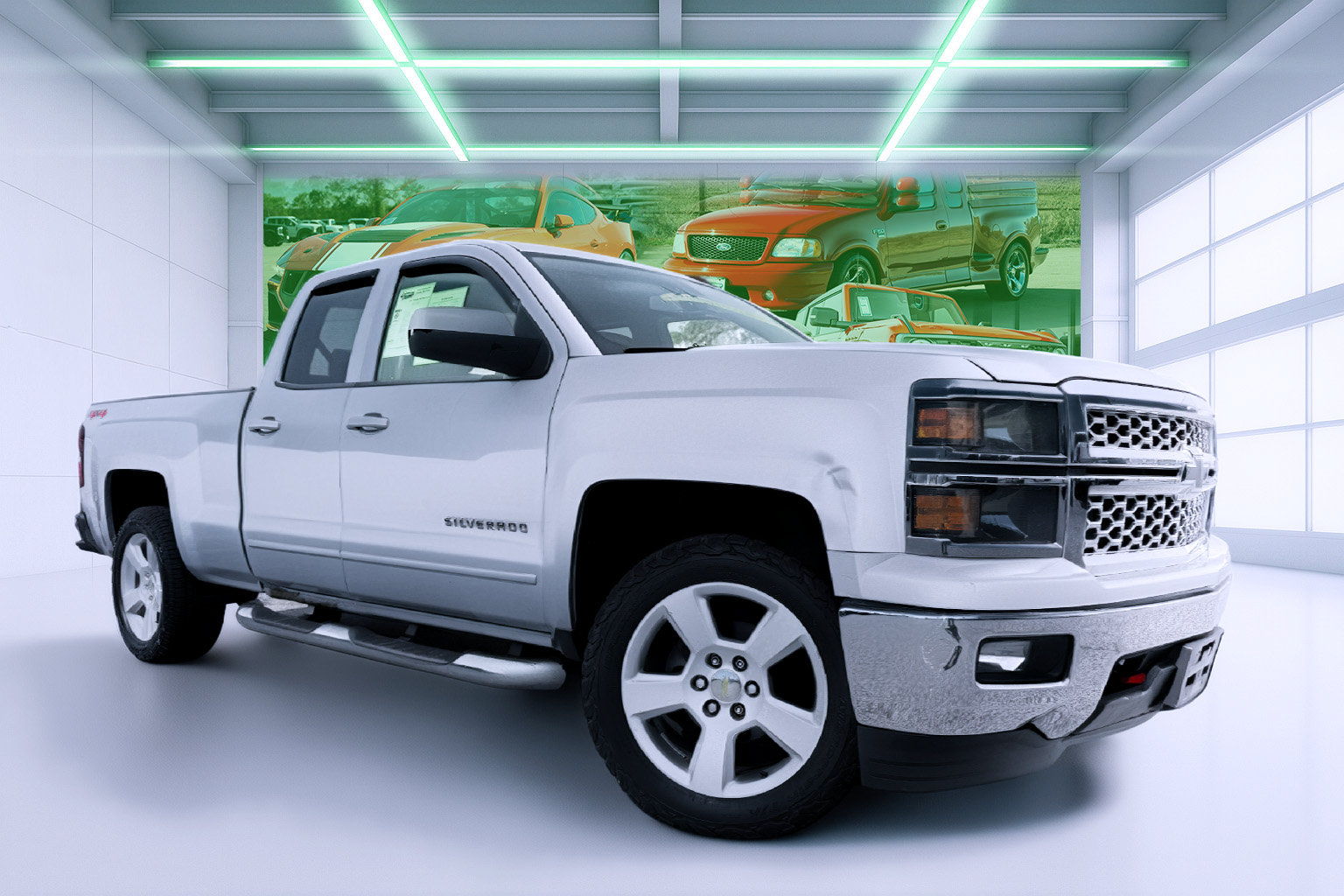 Used 2015 Chevrolet Silverado 1500 LT w/ LT Convenience Package AWD/4WD image 1