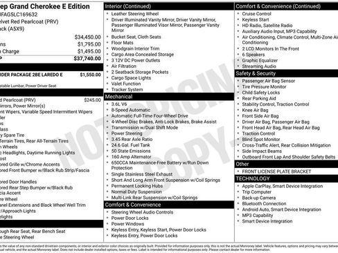 Used 2020 Jeep Grand Cherokee Laredo image 32