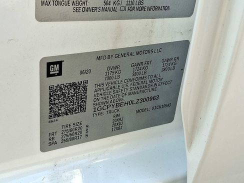 Used 2020 Chevrolet Silverado 1500 Custom w/ Custom Value Package image 26