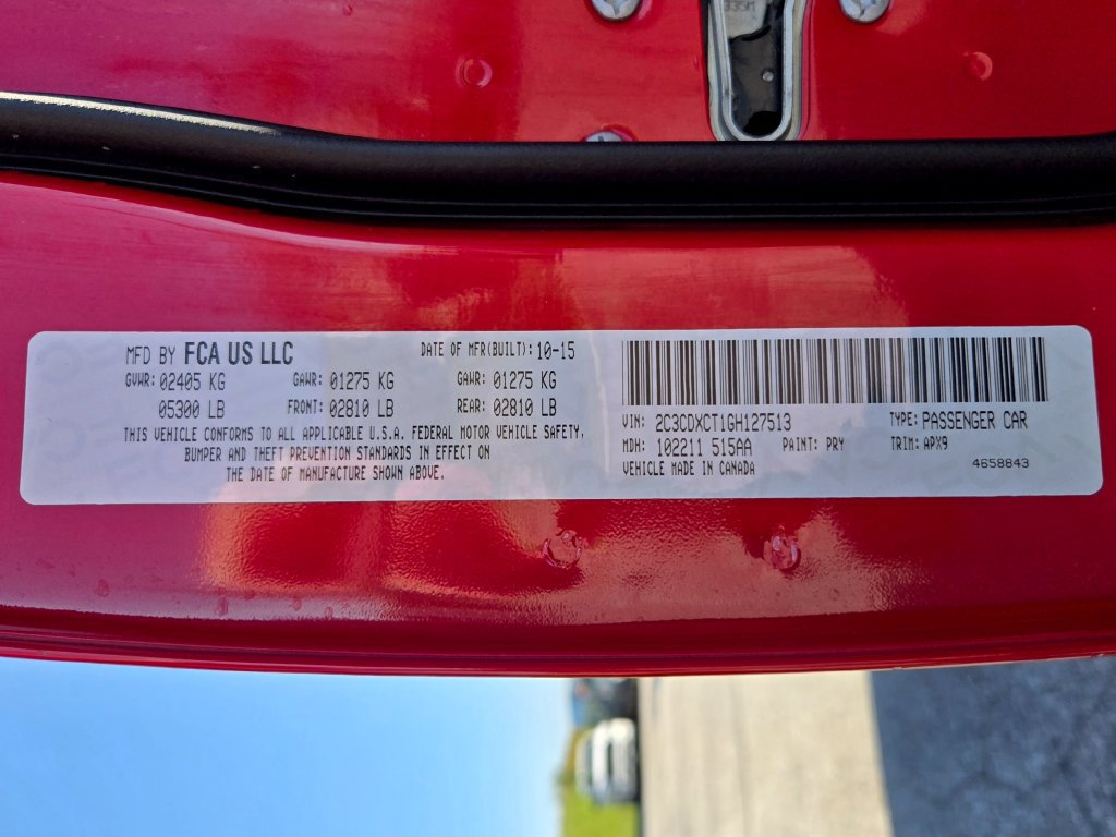 Used 2016 Dodge Charger R/T w/ Plus Group RWD image 36