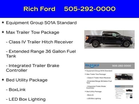 Certified 2023 Ford F150 Lariat w/ Max Trailer Tow Package AWD/4WD image 27