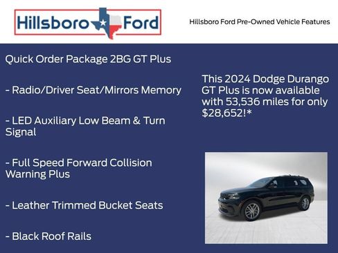 Used 2024 Dodge Durango GT RWD image 13
