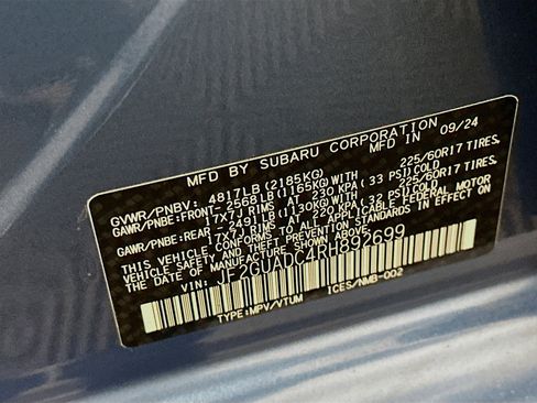 Used 2024 Subaru Crosstrek 2.0i Premium image 12