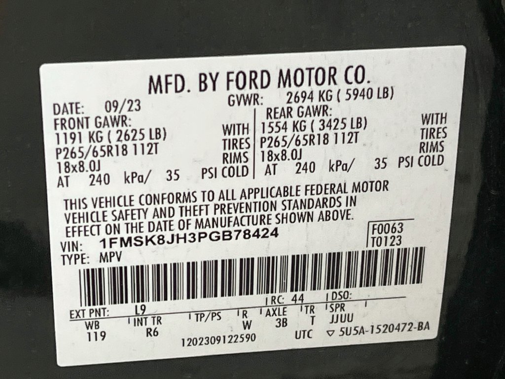 Used 2023 Ford Explorer Timberline AWD/4WD image 33