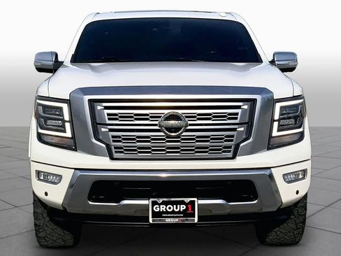 Used 2021 Nissan Titan Platinum Reserve w/ Moonroof Package AWD/4WD image 4