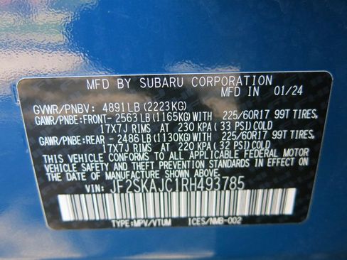 Used 2024 Subaru Forester Wilderness w/ Wilderness Package AWD/4WD image 36
