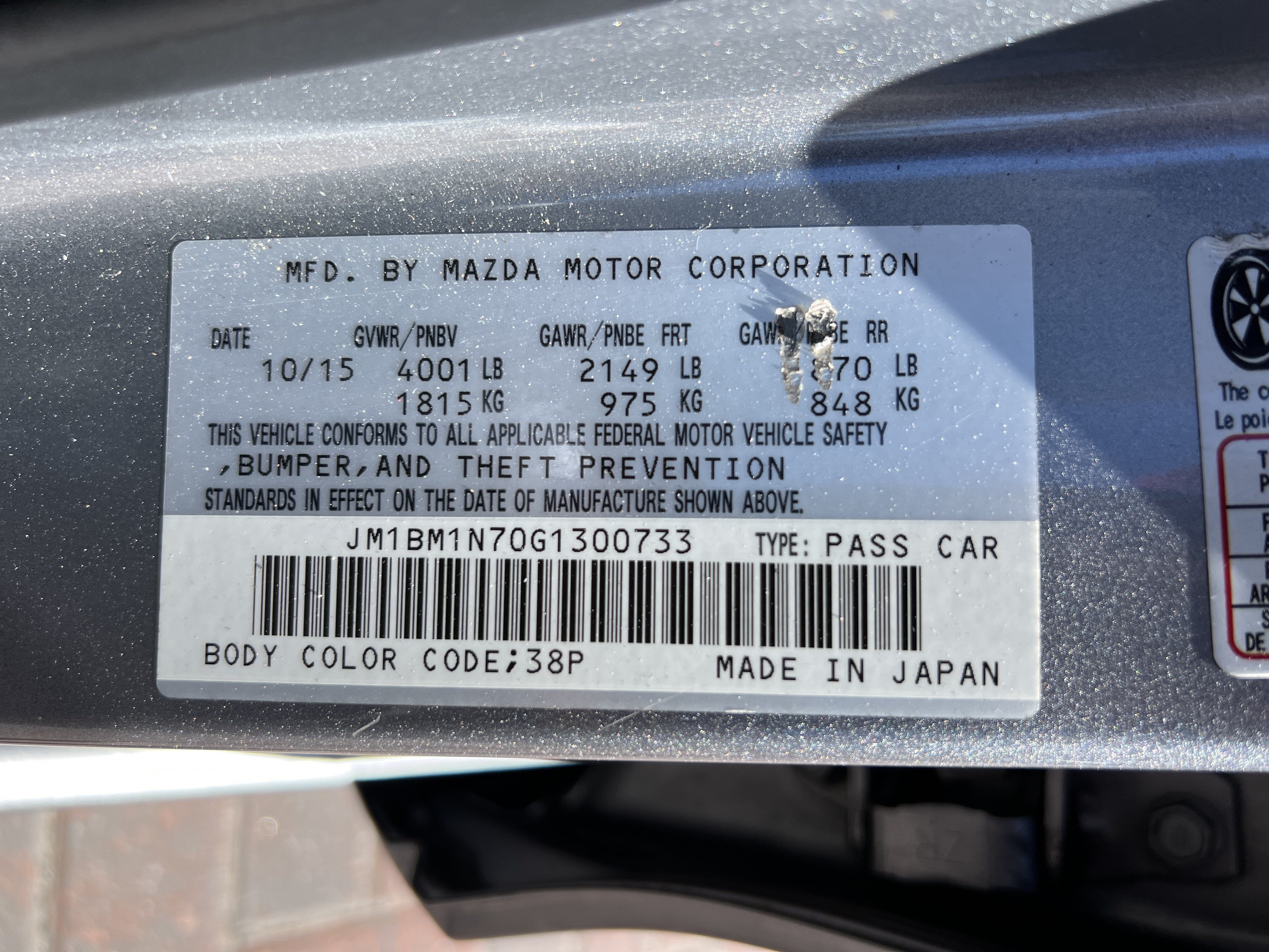 Used 2016 MAZDA MAZDA3 i Grand Touring FWD image 33