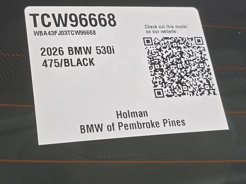 Used 2026 BMW 530i w/ Convenience Package RWD image 31