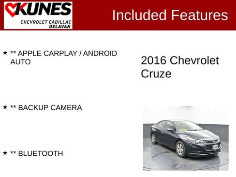 Used 2016 Chevrolet Cruze LS FWD image 3