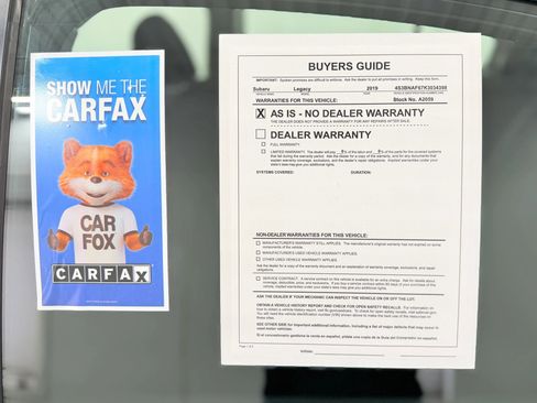 Used 2019 Subaru Legacy 2.5i Premium AWD/4WD image 40