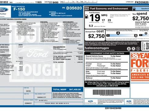 Used 2015 Ford F150 XLT w/ Equipment Group 301A Mid image 16