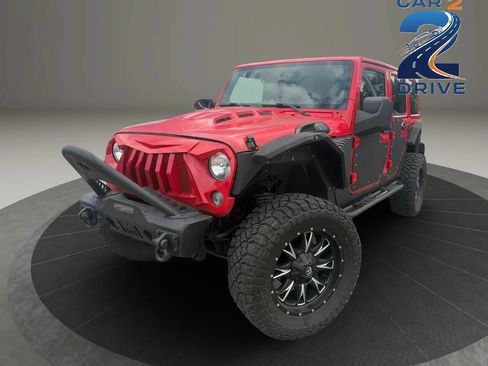 Used 2018 Jeep Wrangler Unlimited Sahara AWD/4WD image 1