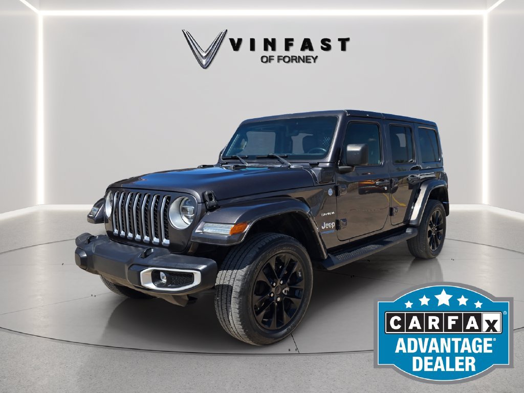 Used 2021 Jeep Wrangler Unlimited Sahara AWD/4WD image 1