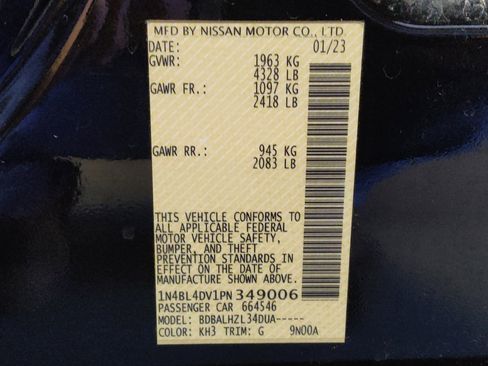 Used 2023 Nissan Altima 2.5 SV image 33