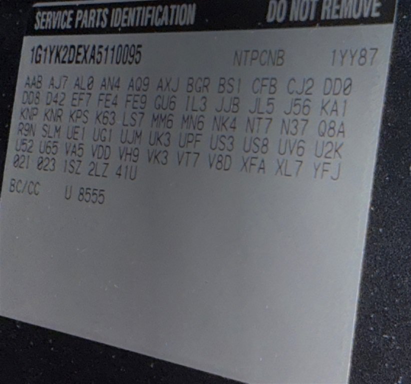 Used 2010 Chevrolet Corvette Z06 w/ Preferred Equipment Group RWD image 40