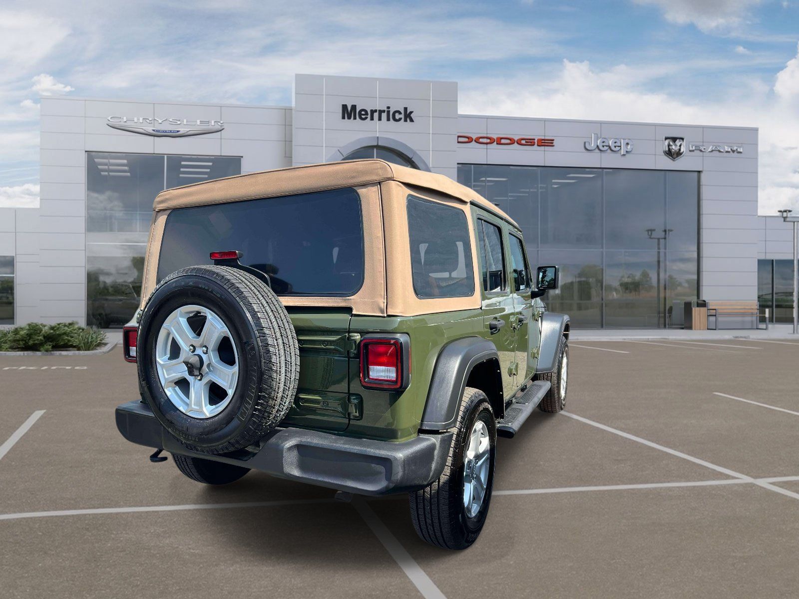 Used 2021 Jeep Wrangler Unlimited Sport AWD/4WD image 8