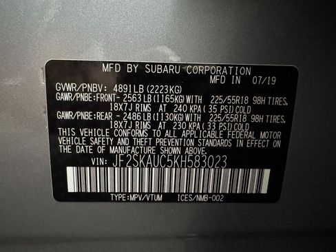 Used 2019 Subaru Forester Limited AWD/4WD image 29