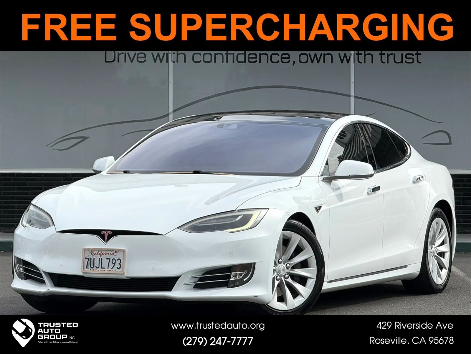 Used 2016 Tesla Model S 75 RWD image 1
