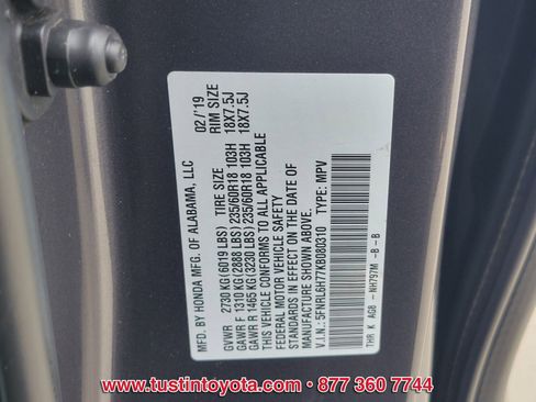 Used 2019 Honda Odyssey EX-L image 18