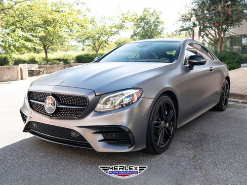 Used 2018 Mercedes-Benz E 400 4MATIC Coupe w/ Premium 3 Package image 3