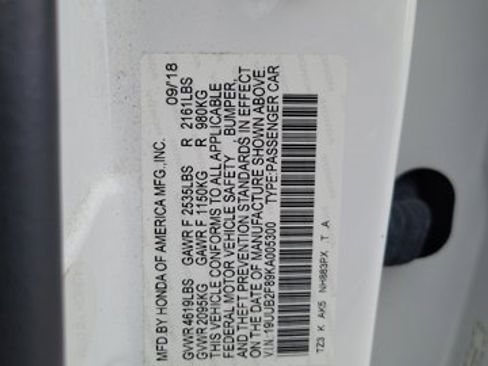 Used 2019 Acura TLX 3.5L Advance Pkg image 34