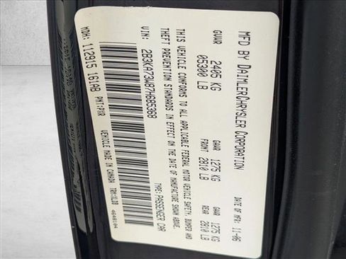 Used 2007 Dodge Charger SRT8 w/ SRT Option Group I image 16