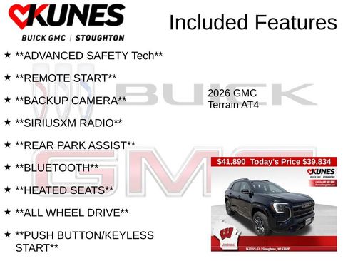 New 2026 GMC Terrain AT4 AWD/4WD image 2