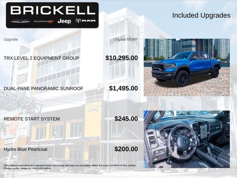 Used 2022 RAM 1500 TRX w/ TRX Level 2 Equipment Group AWD/4WD image 5