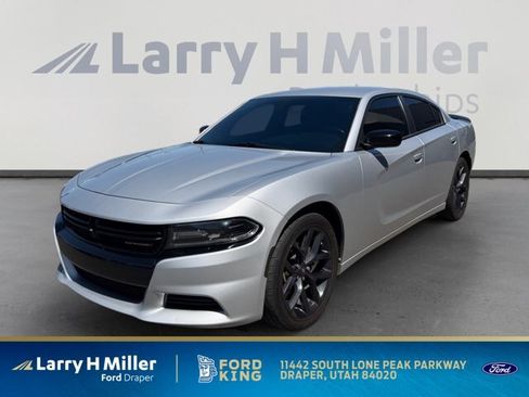 Used 2021 Dodge Charger SXT w/ Blacktop Package RWD image 1