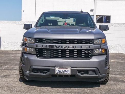 Used 2021 Chevrolet Silverado 1500 Custom w/ LPO, Dark Essentials Package RWD image 2