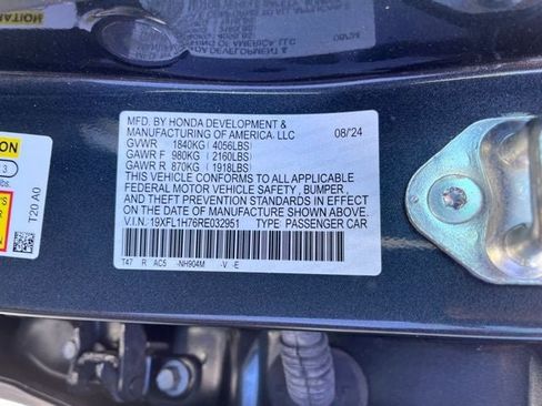 Used 2024 Honda Civic EX-L image 11