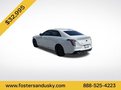 Used 2021 Cadillac CT4 V w/ Technology Package AWD/4WD image 3