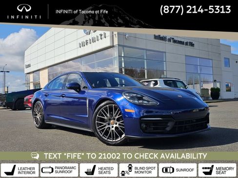 Used 2022 Porsche Panamera 4 Platinum Edition w/ Assistance Package AWD/4WD image 1